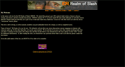 Desktop Screenshot of errealmofslash.com